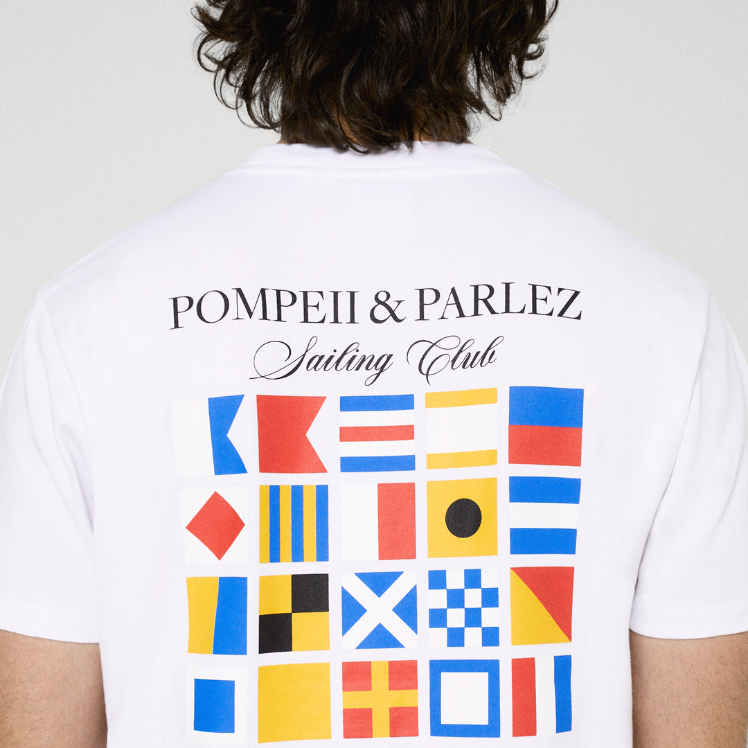 The Mens Insignia T-Shirt White from Parlez clothing