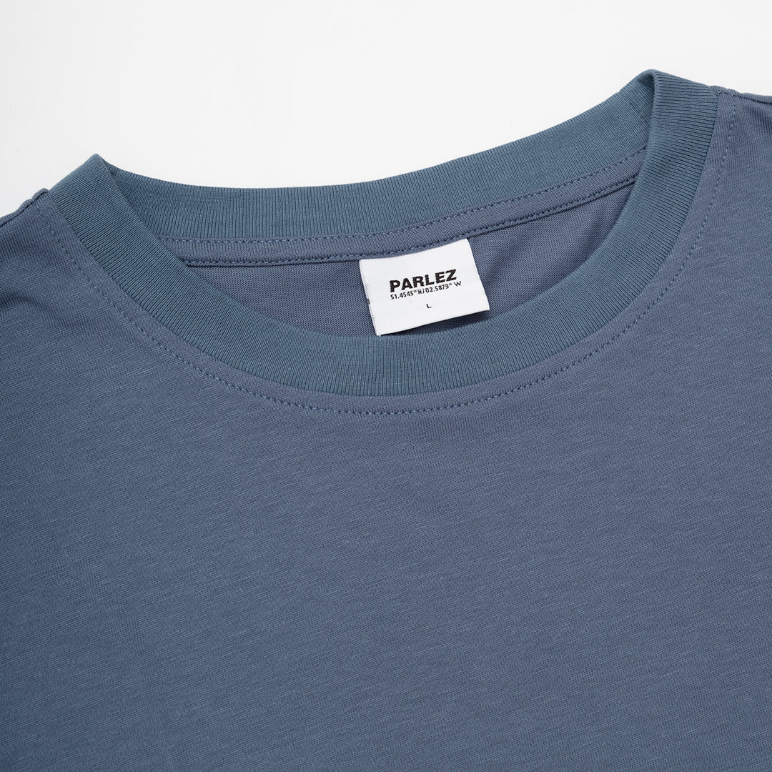 The Mens Ramon Oversized T-Shirt China Blue from Parlez clothing