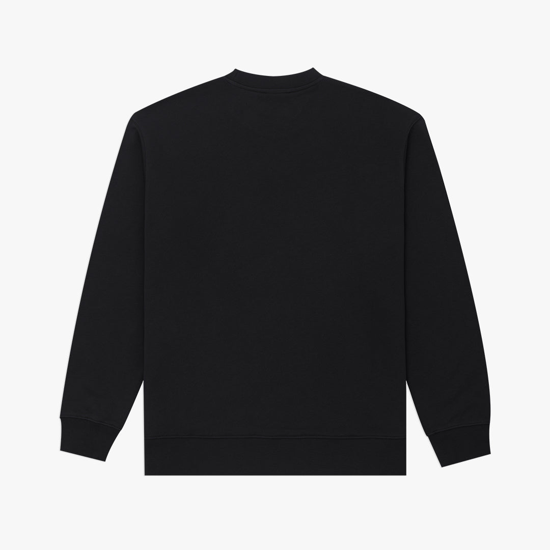 The Mens Ranchita Sweatshirt Black from Parlez clothing