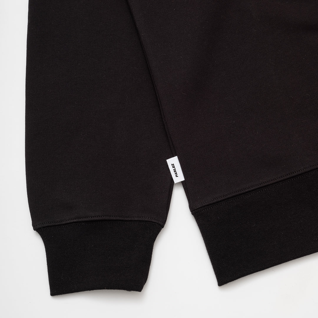 The Mens Ranchita Sweatshirt Black from Parlez clothing