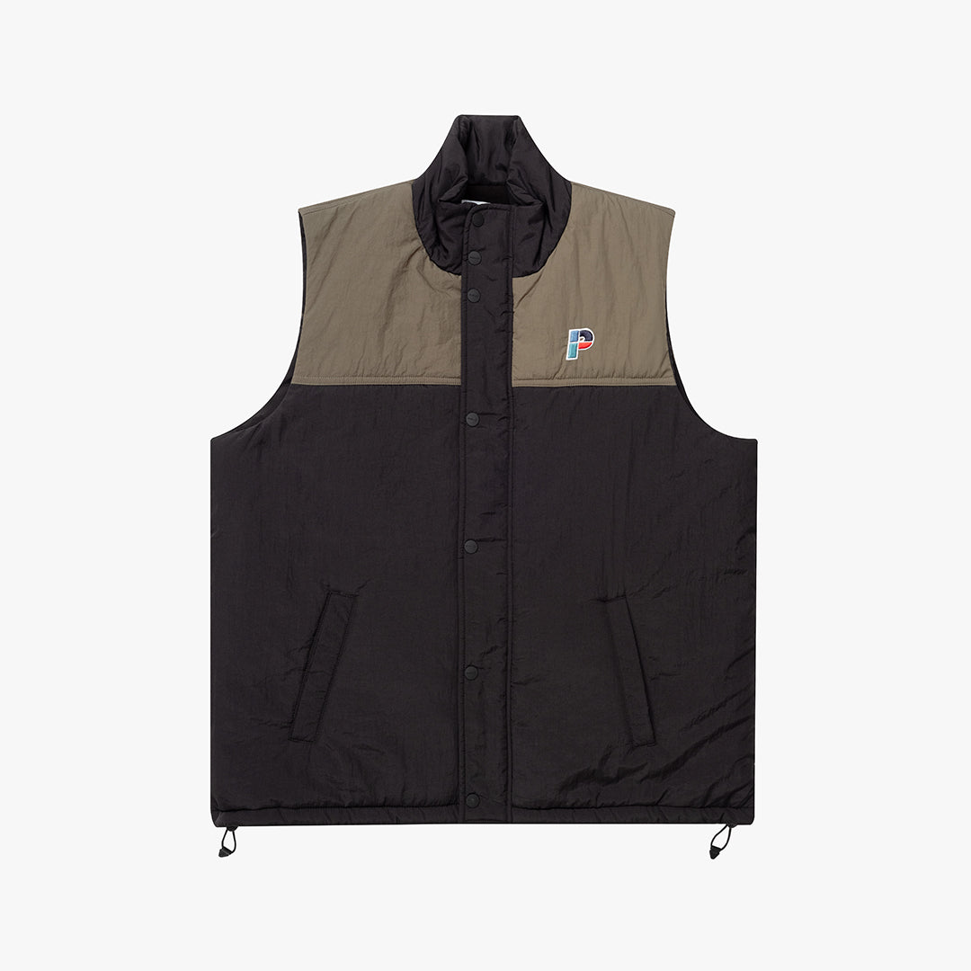 The Mens Range Gilet Black from Parlez clothing