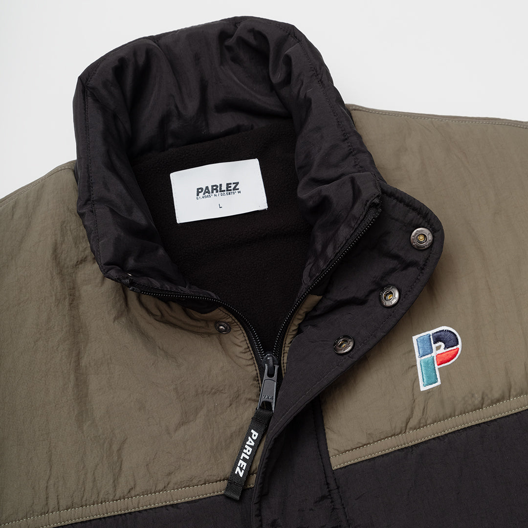 The Mens Range Gilet Black from Parlez clothing