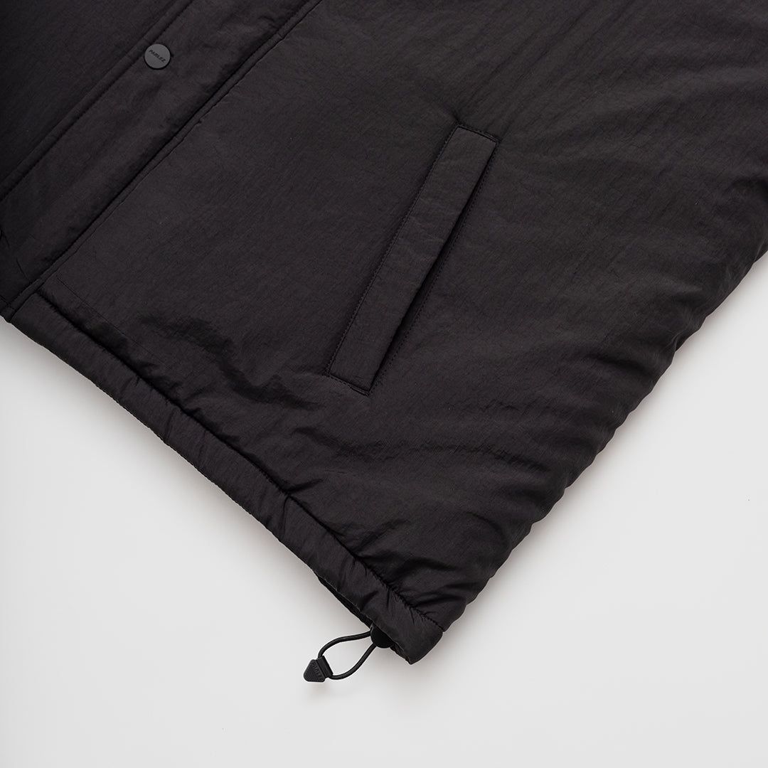 The Mens Range Gilet Black from Parlez clothing