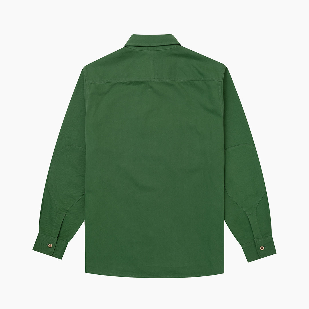 The Mens Reel Shirt Lake Green from Parlez clothing