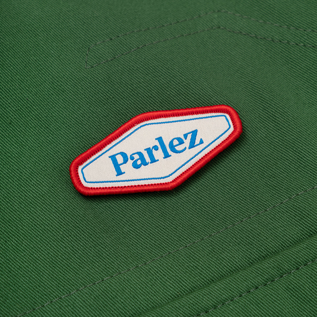 The Mens Reel Shirt Lake Green from Parlez clothing