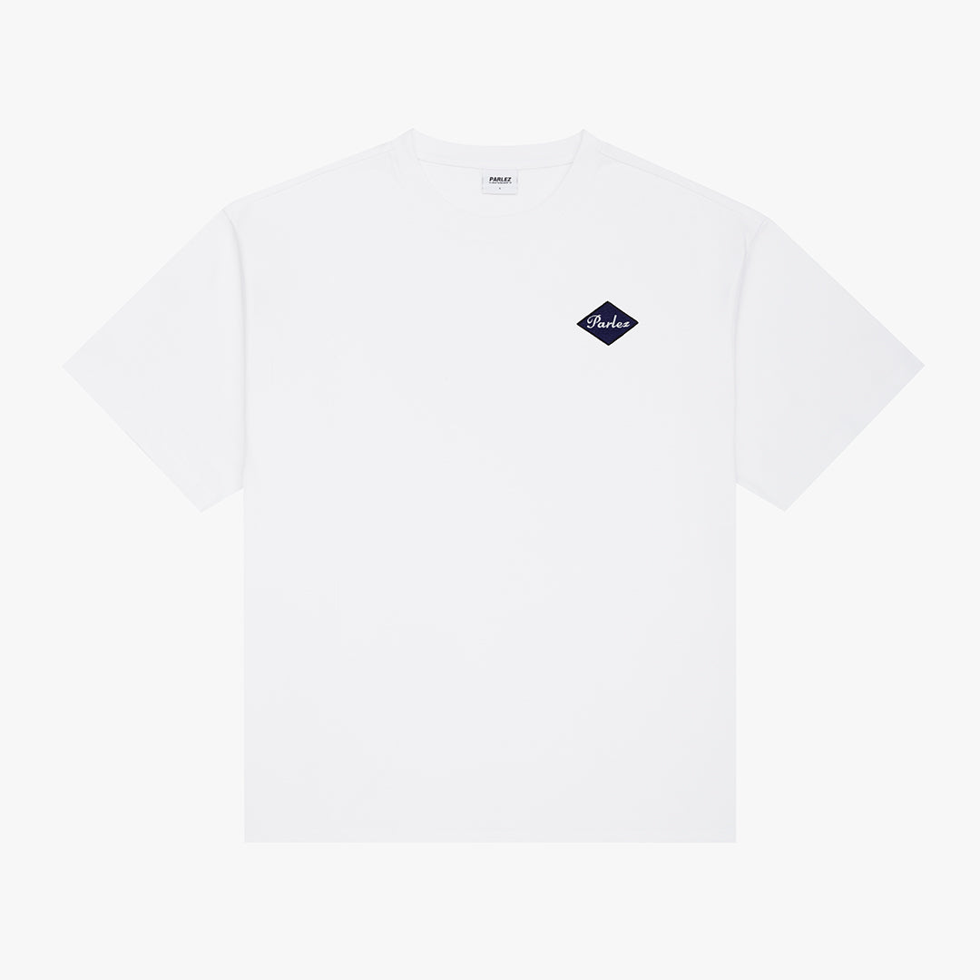 The Mens Reflex Oversized T-Shirt White from Parlez clothing