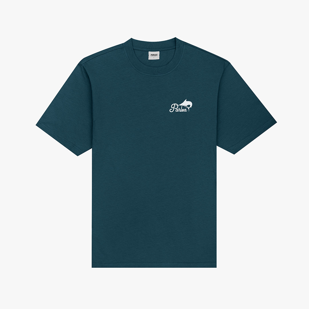 The Mens Release T-Shirt Petrol from Parlez clothing