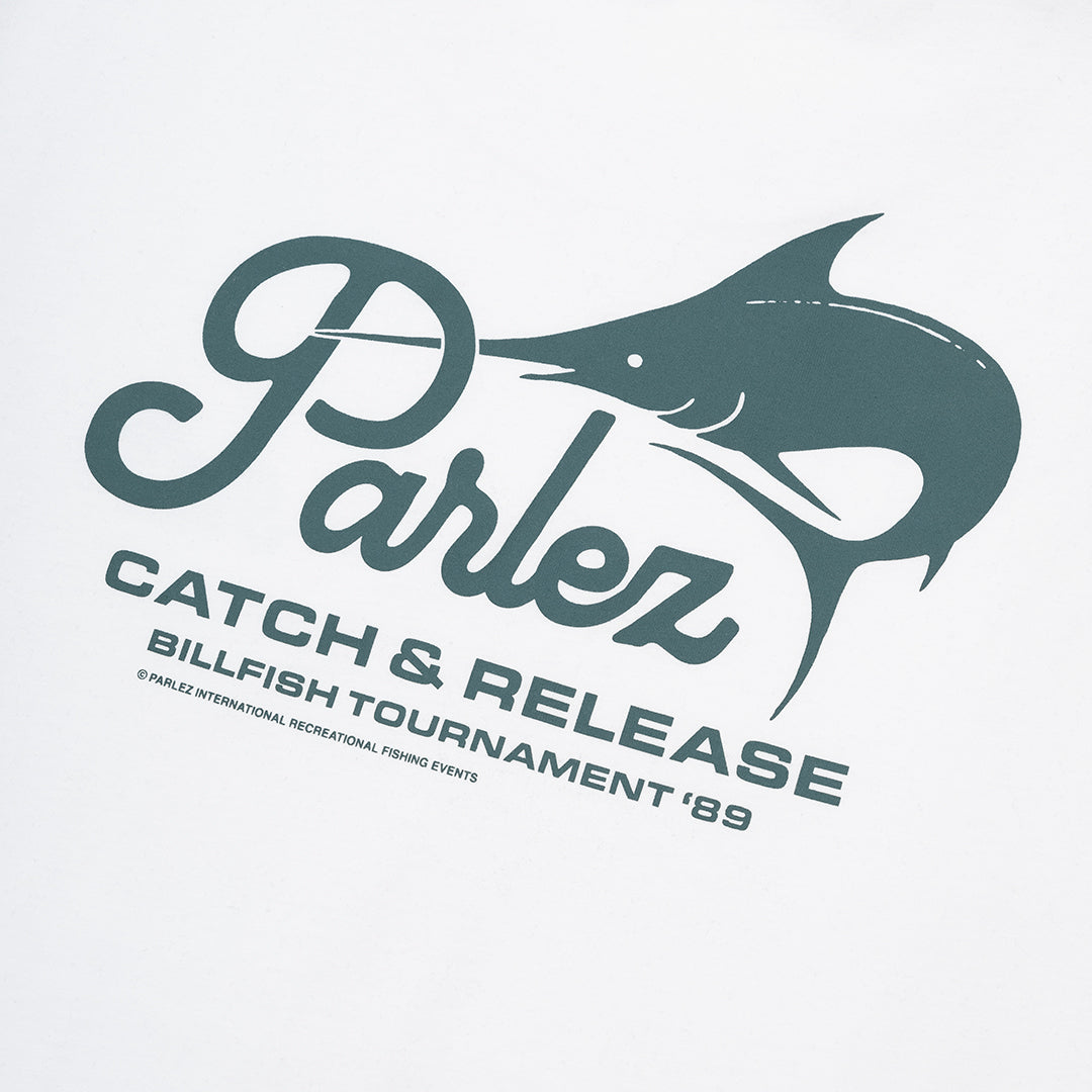 The Mens Release T-Shirt White from Parlez clothing