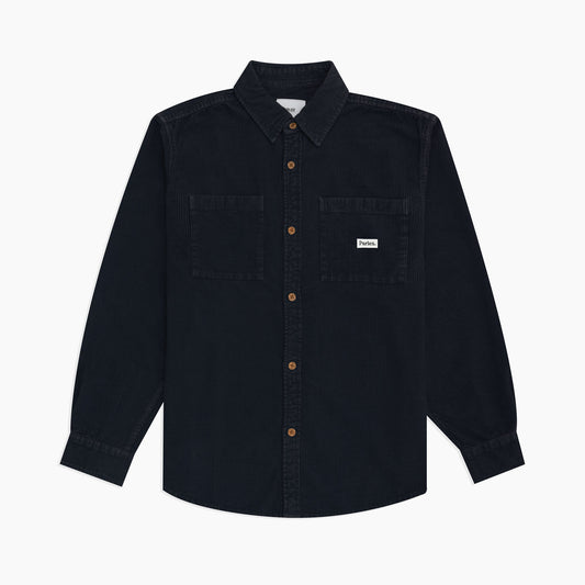 Ayr Cord Shirt Navy