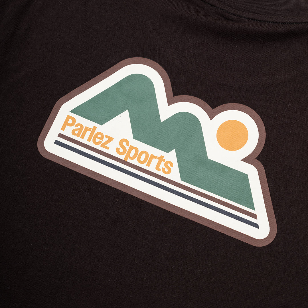 The Mens Ridge T-Shirt Black from Parlez clothing