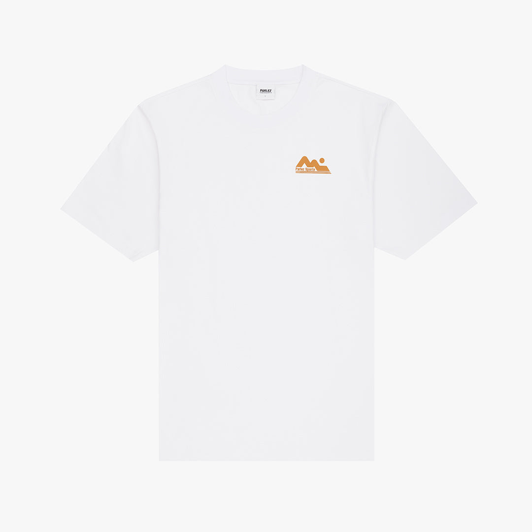 The Mens Ridge T-Shirt White from Parlez clothing