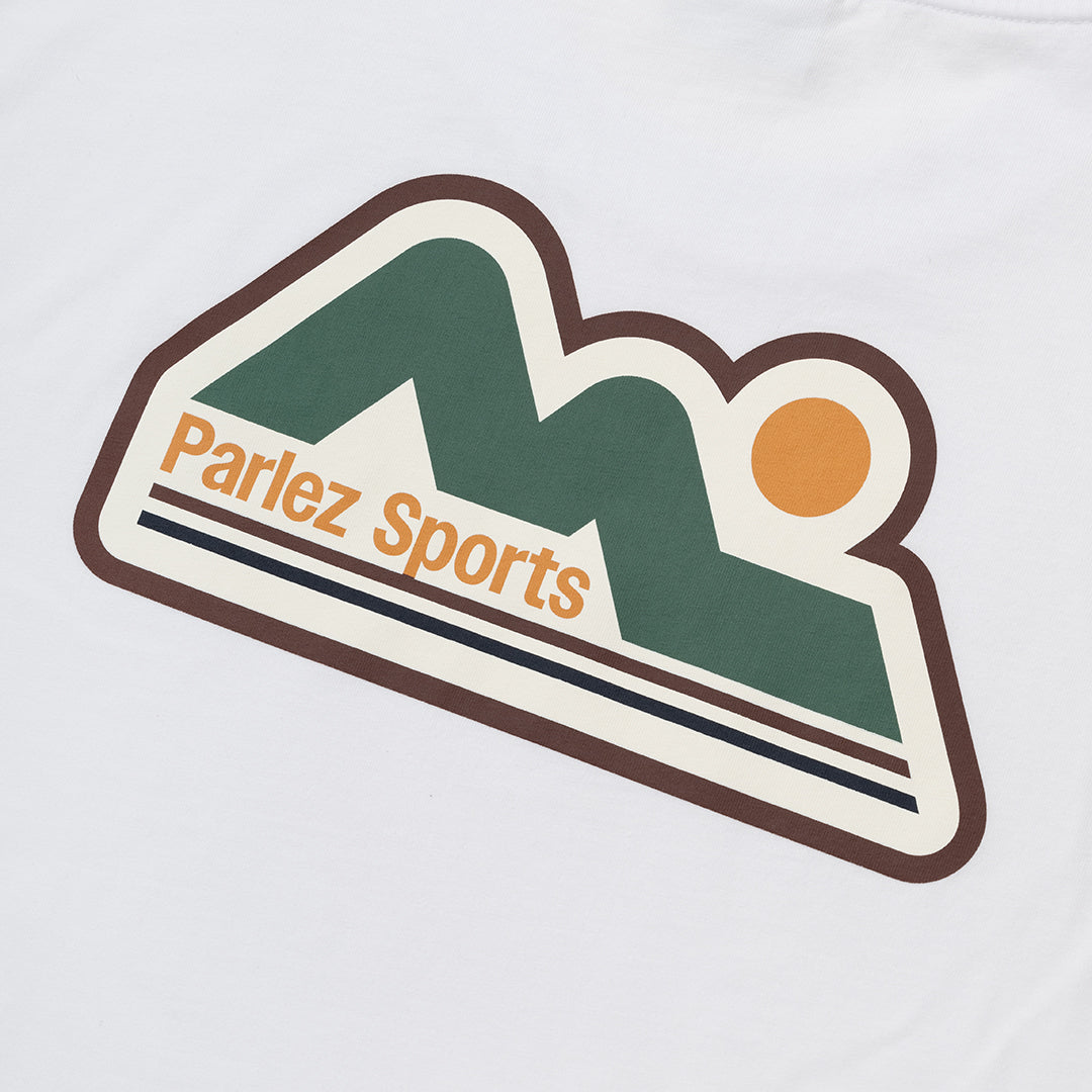 The Mens Ridge T-Shirt White from Parlez clothing