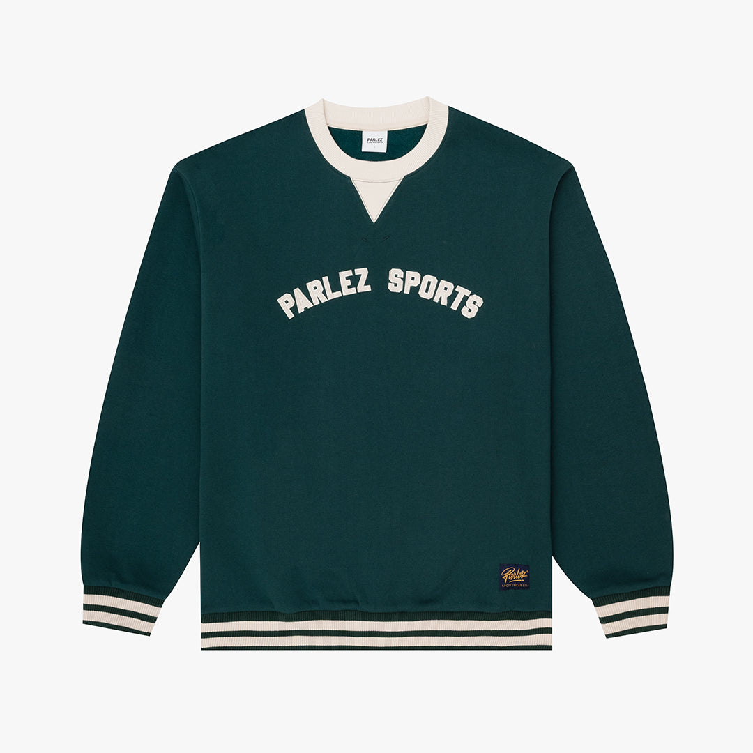 Ringer Sweashirt Deep Green