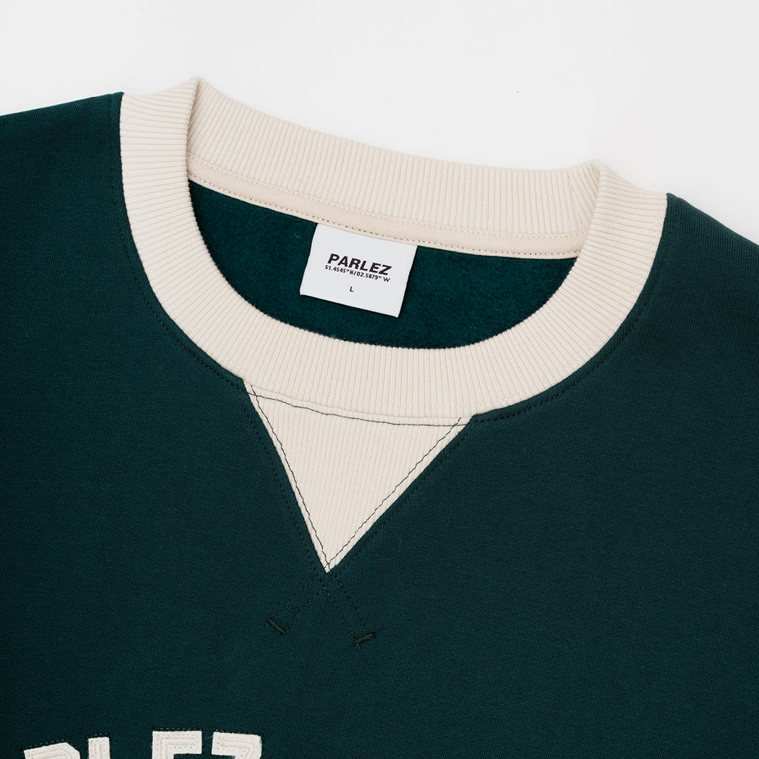 Ringer Sweashirt Deep Green
