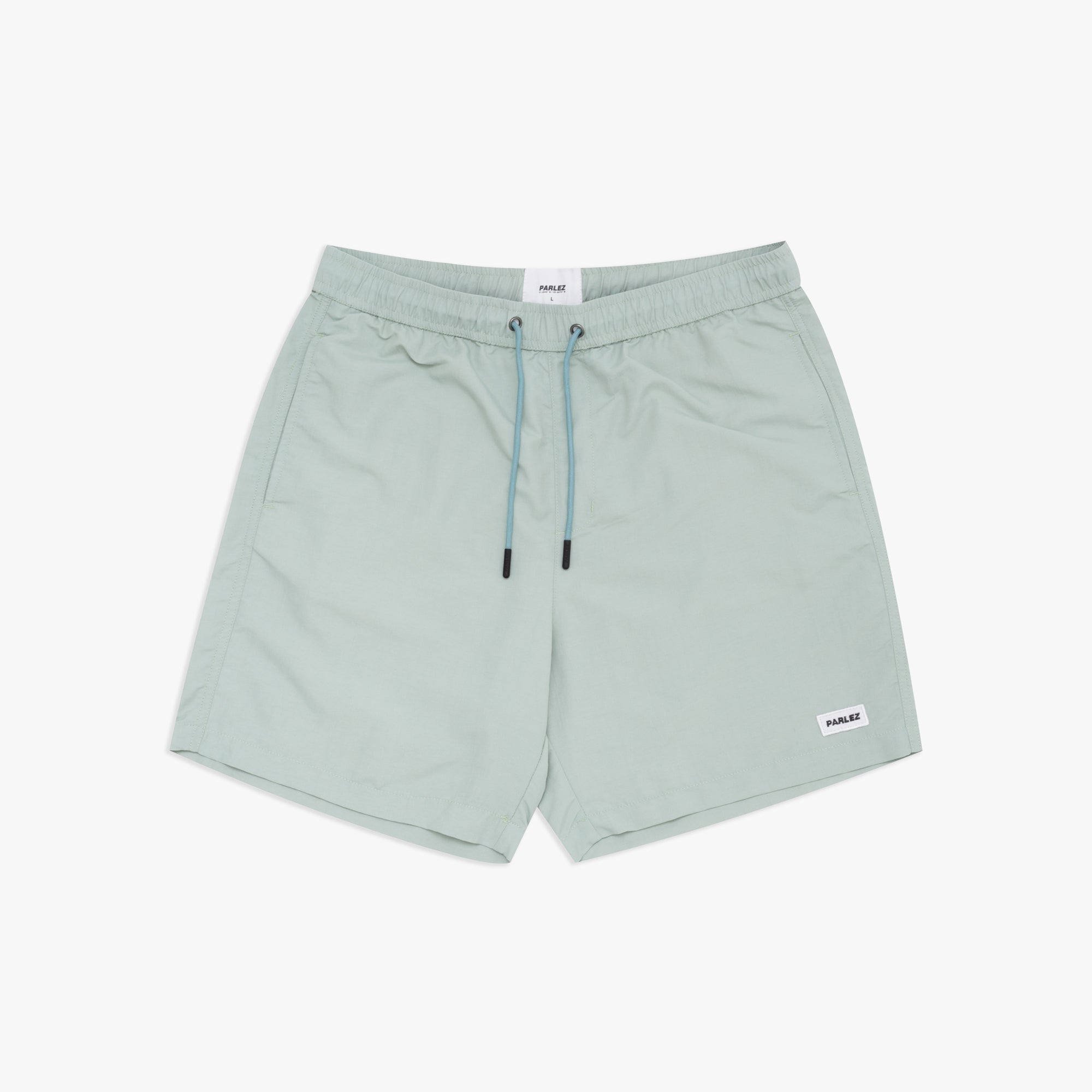 Buy The Parlez Rival Swim Shorts Sea Mist Parlez Streetwear