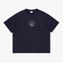 Round Oversized T-Shirt Midnight