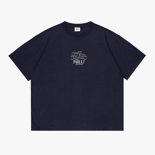 Round Oversized T-Shirt Midnight