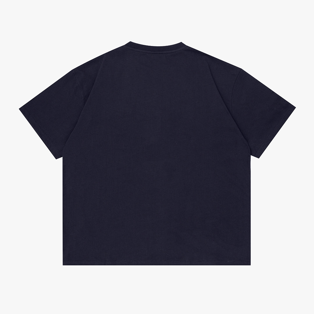 Round Oversized T-Shirt Midnight