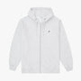 Sablon Zip Through Hoodie Heather