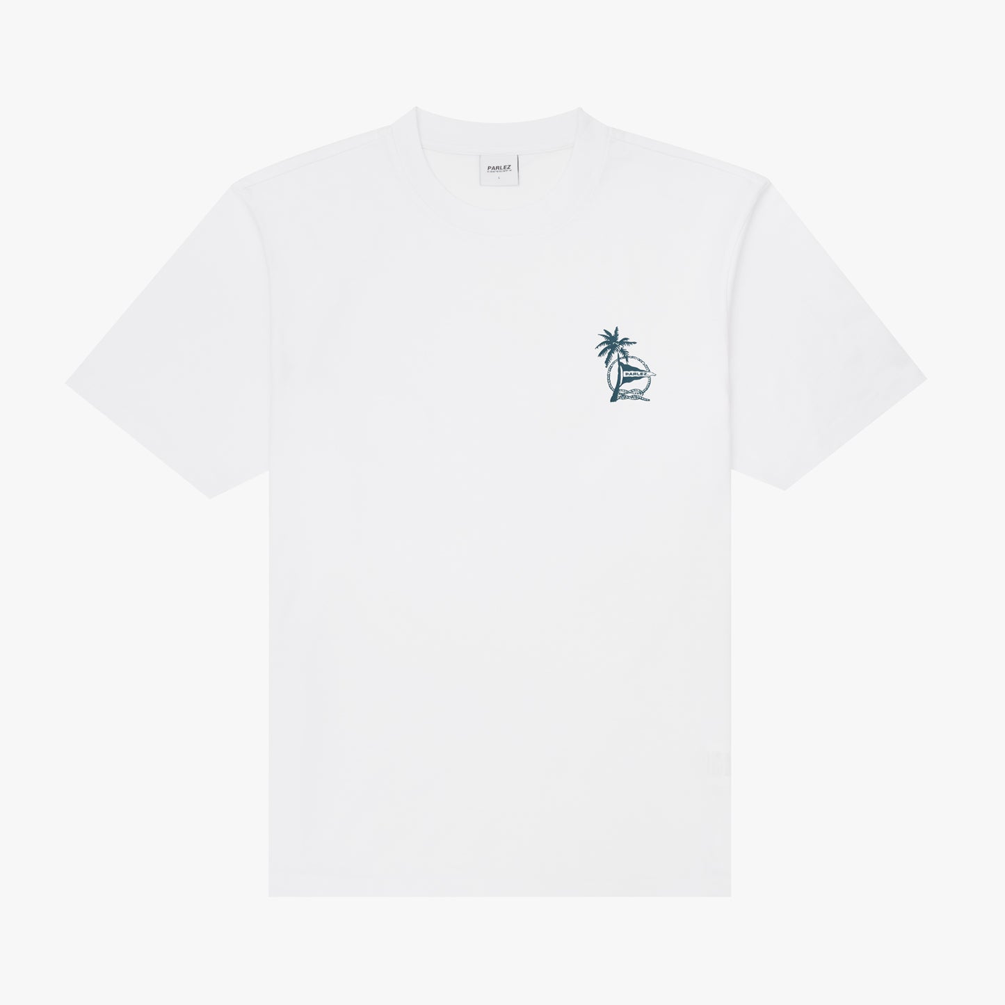 The Mens Salute T-Shirt White from Parlez clothing