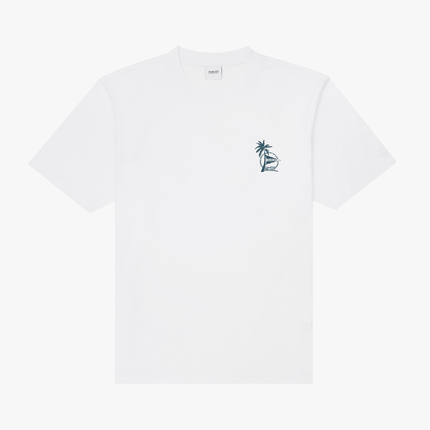 The Mens Salute T-Shirt White from Parlez clothing