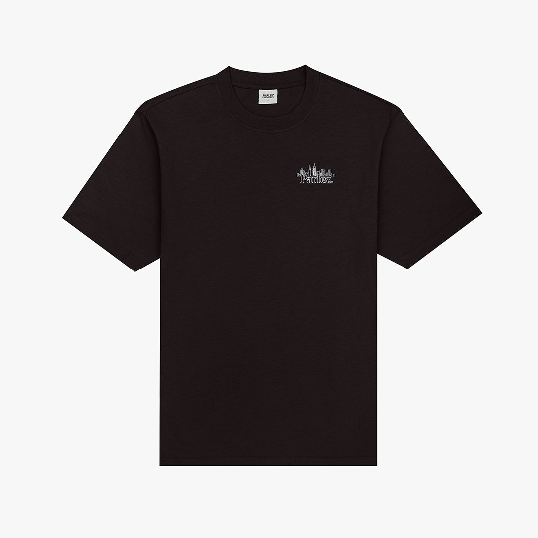 The Mens Scape T-Shirt Black from Parlez clothing