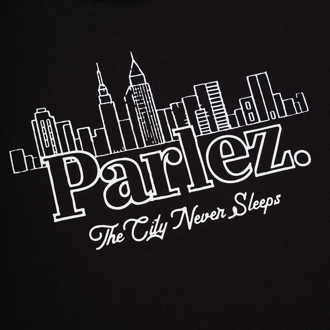 The Mens Scape T-Shirt Black from Parlez clothing