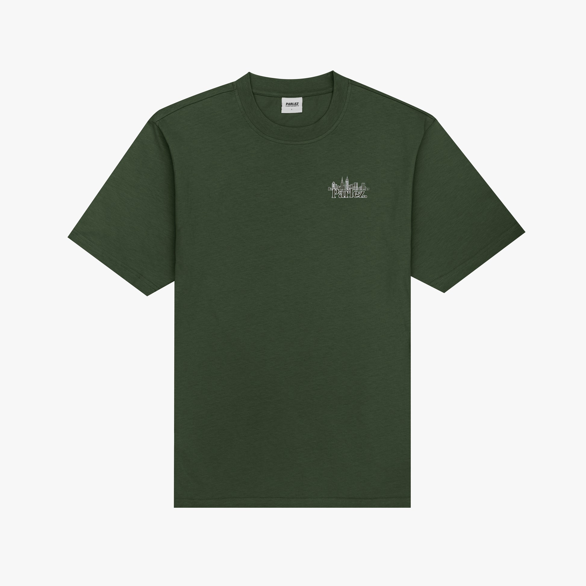 The Mens Scape T-Shirt Foliage from Parlez clothing