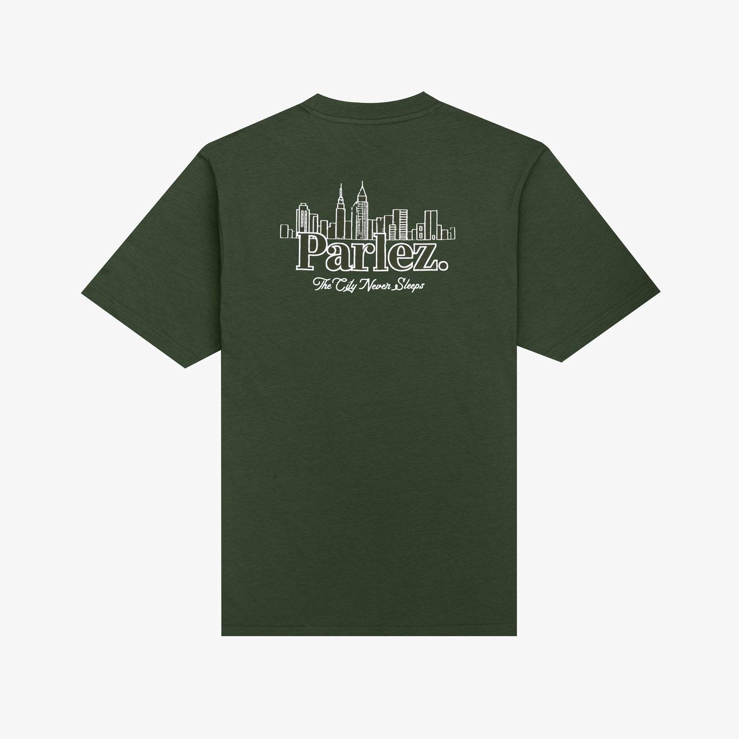 The Mens Scape T-Shirt Foliage from Parlez clothing