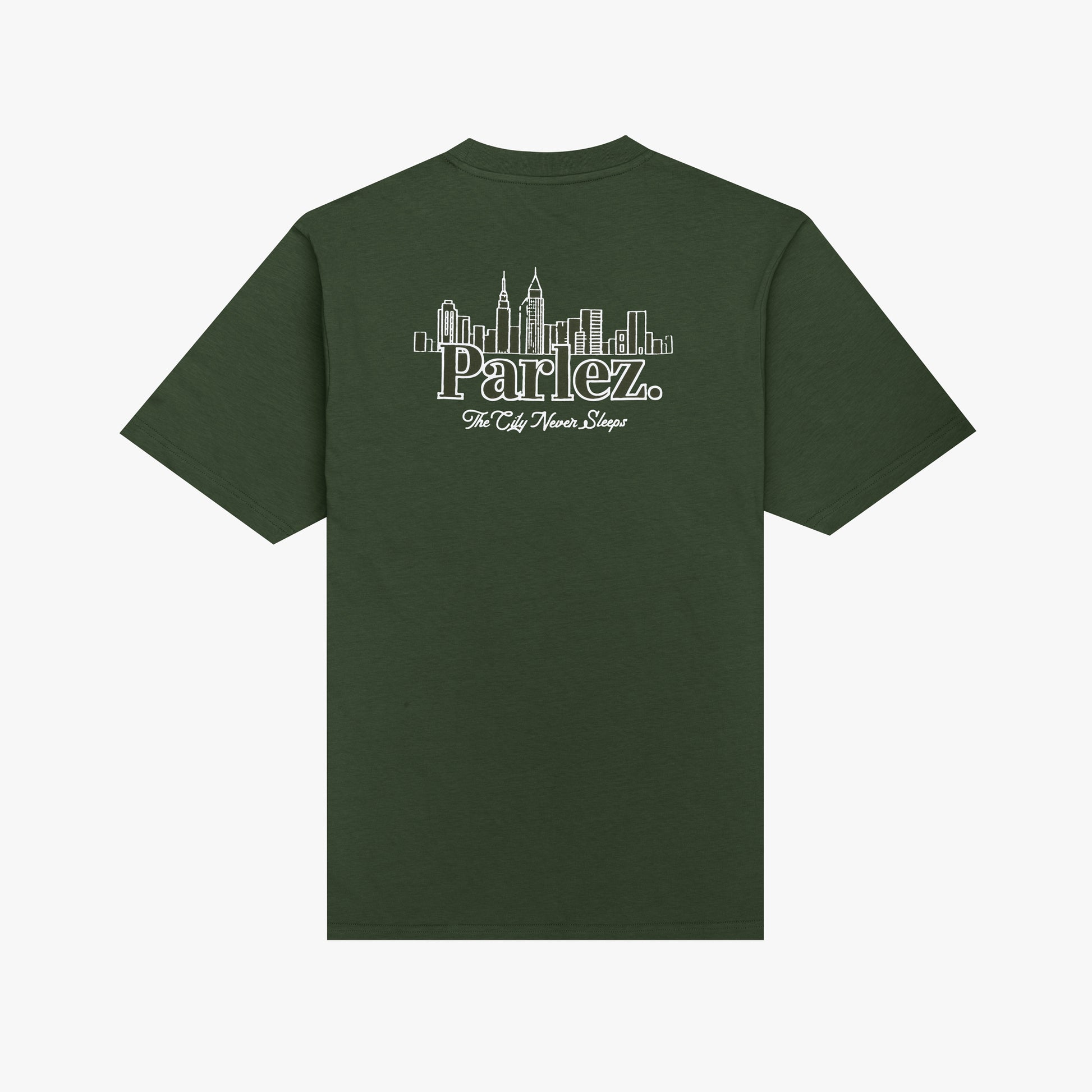 The Mens Scape T-Shirt Foliage from Parlez clothing