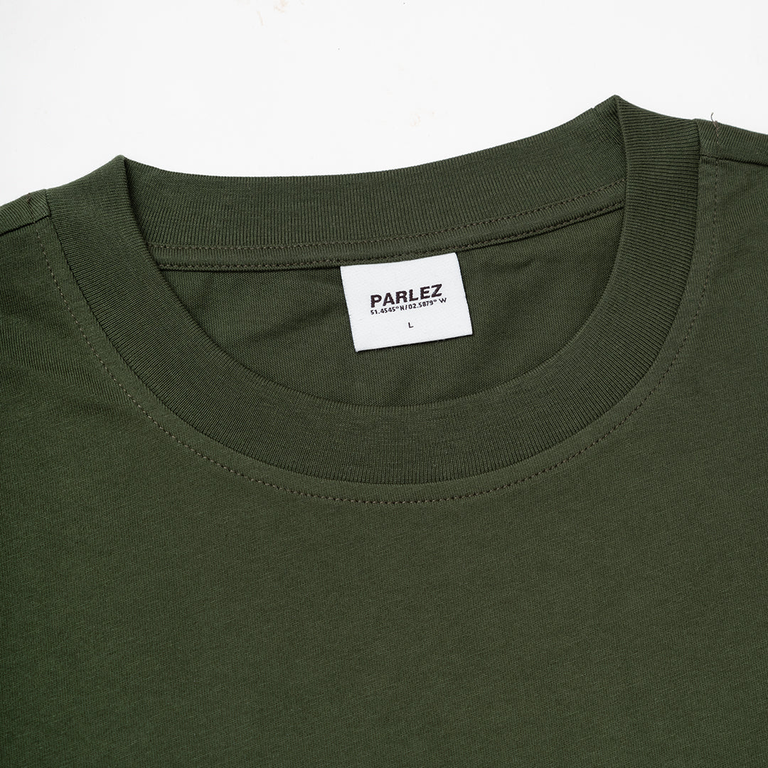 The Mens Scape T-Shirt Foliage from Parlez clothing
