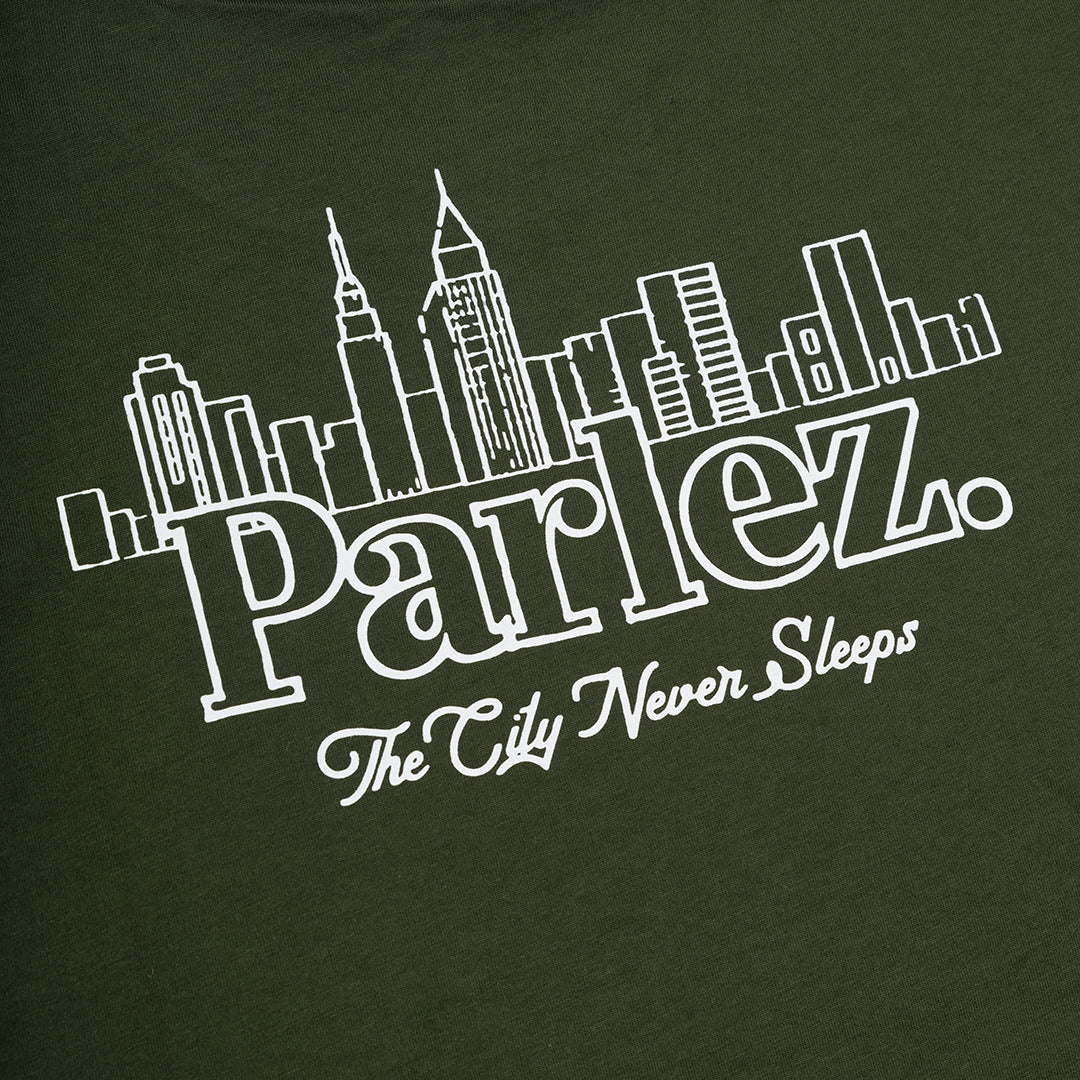 The Mens Scape T-Shirt Foliage from Parlez clothing