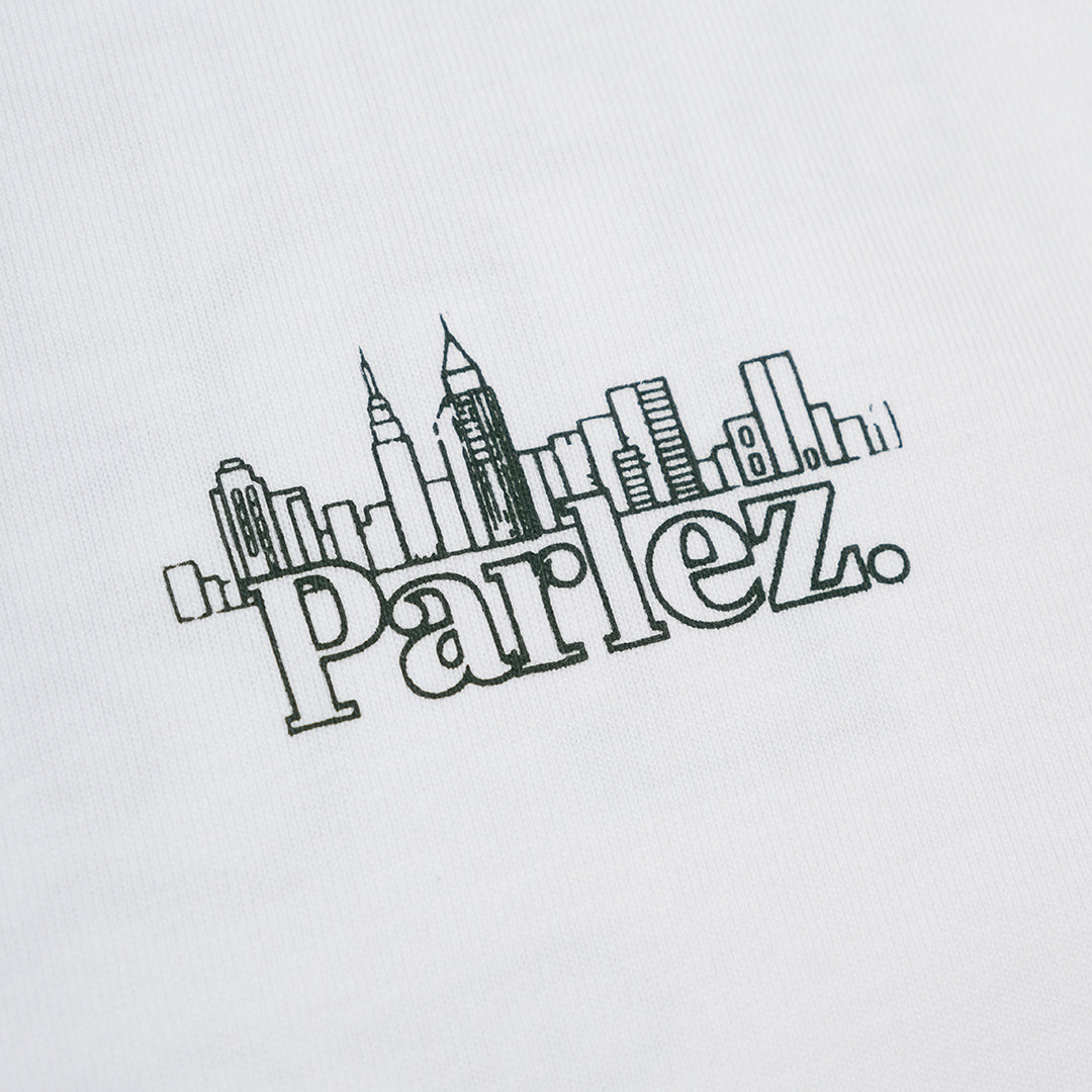 The Mens Scape T-Shirt White from Parlez clothing