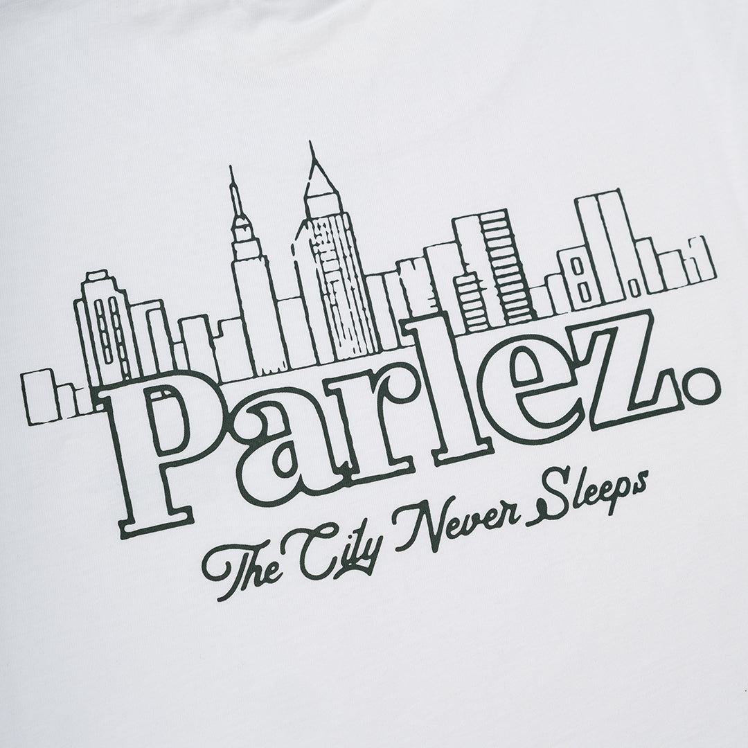 The Mens Scape T-Shirt White from Parlez clothing
