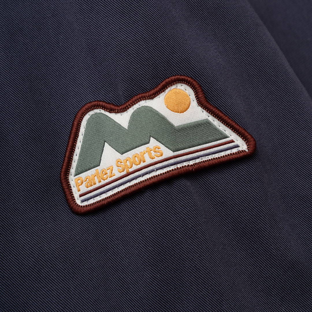 The Mens Shield Jacket Ether Blue from Parlez clothing