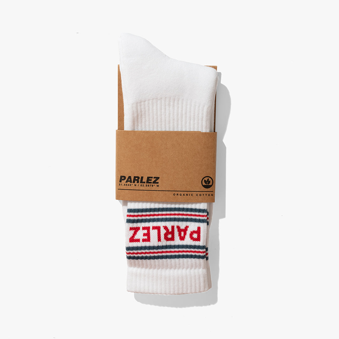 The Mens Onere Socks White from Parlez clothing