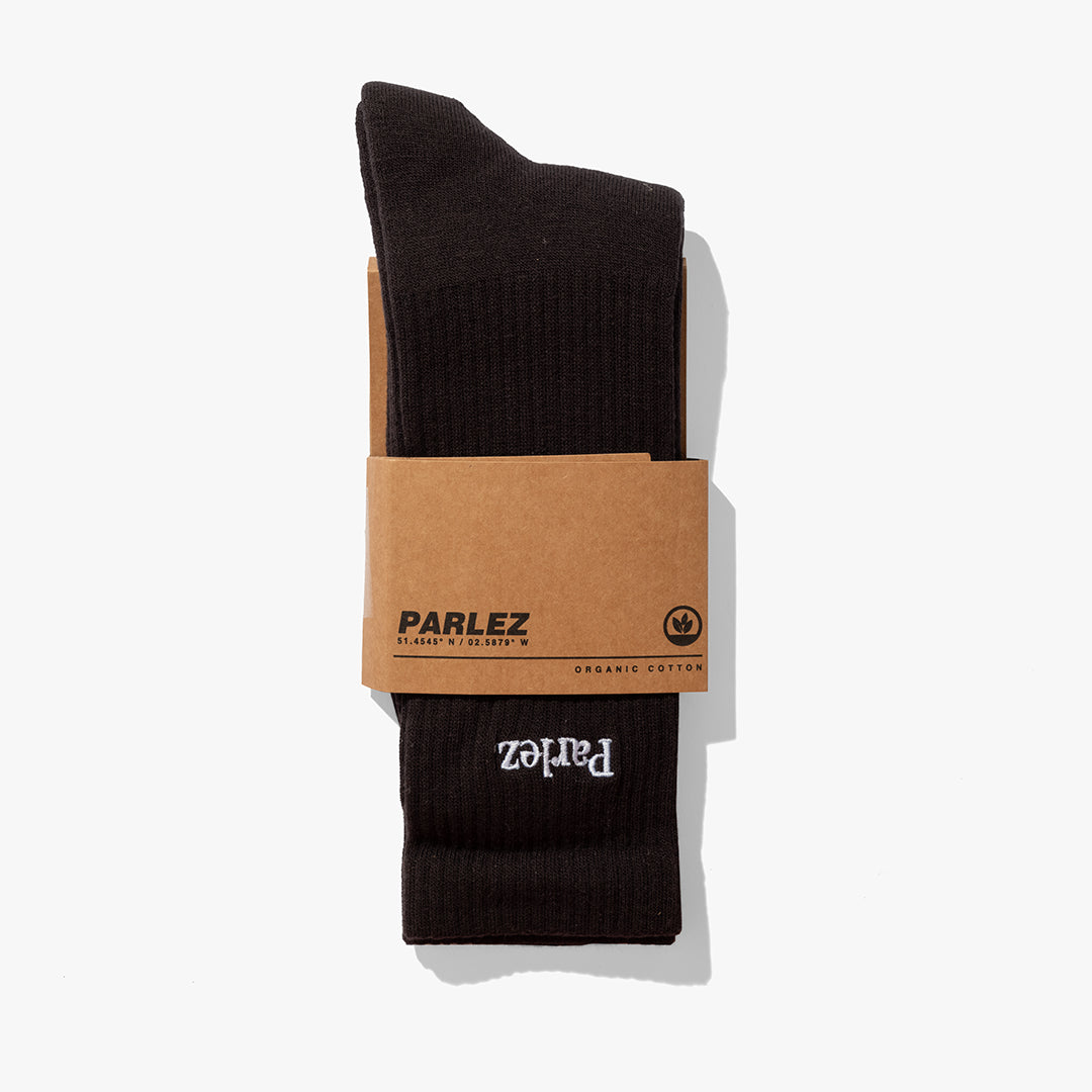 The Mens Prumo Socks Black from Parlez clothing