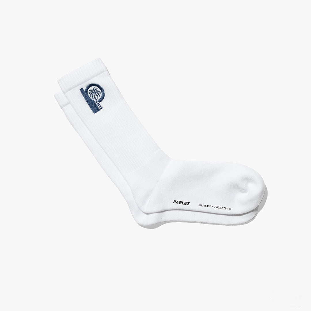 The Mens Ultra Sock White from Parlez clothing
