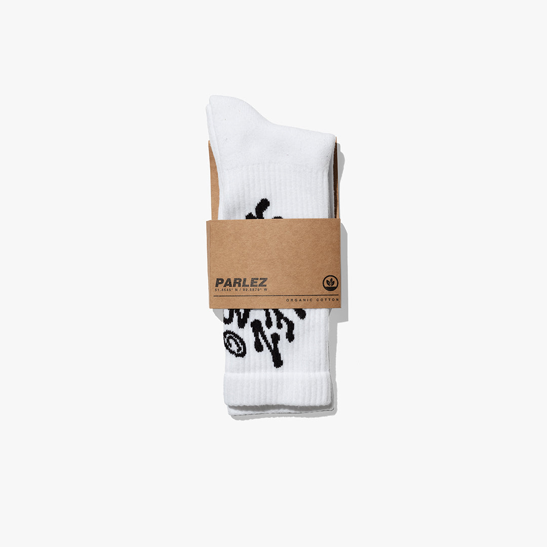 The Mens Source Socks Black from Parlez clothing