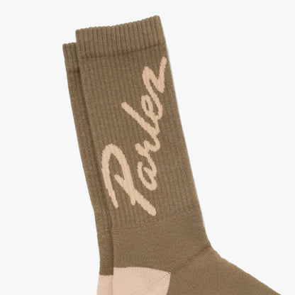 Orick Sock Olive Green