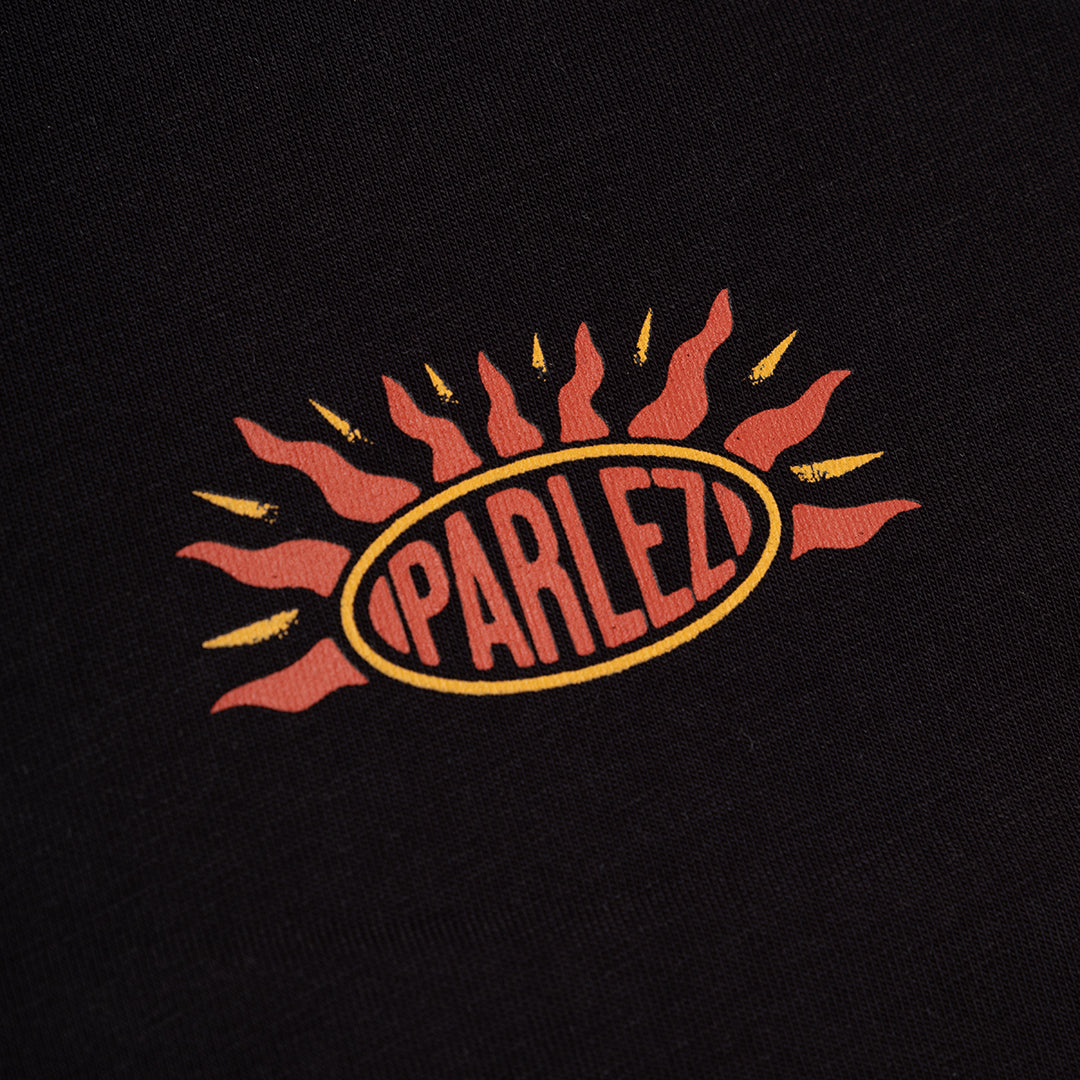 The Mens Soleil T-Shirt Black from Parlez clothing