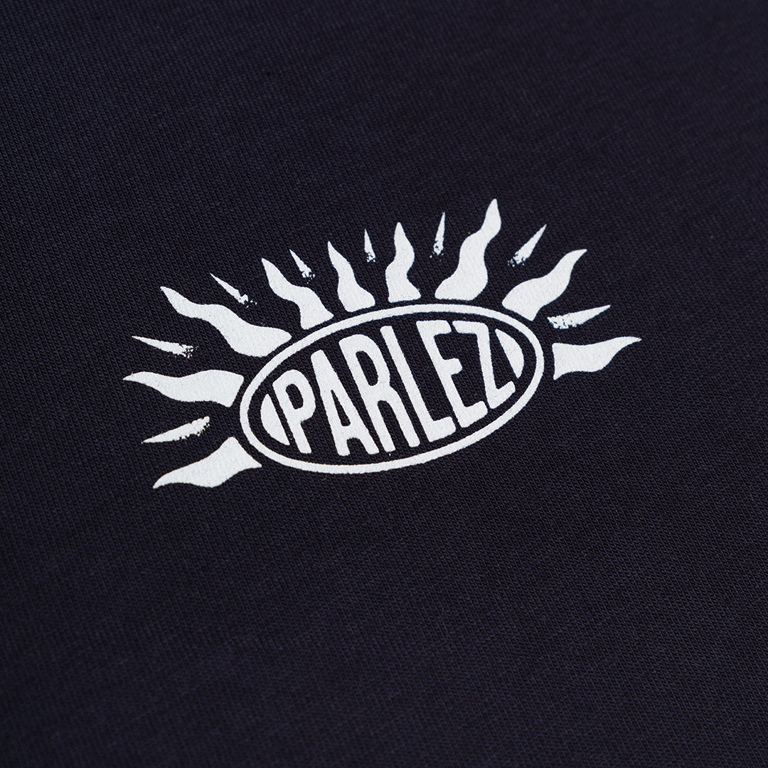 The Mens Soleil T-Shirt Midnight from Parlez clothing