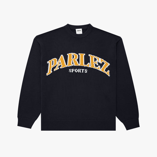 The Mens Phelan Knit Navy from Parlez clothing