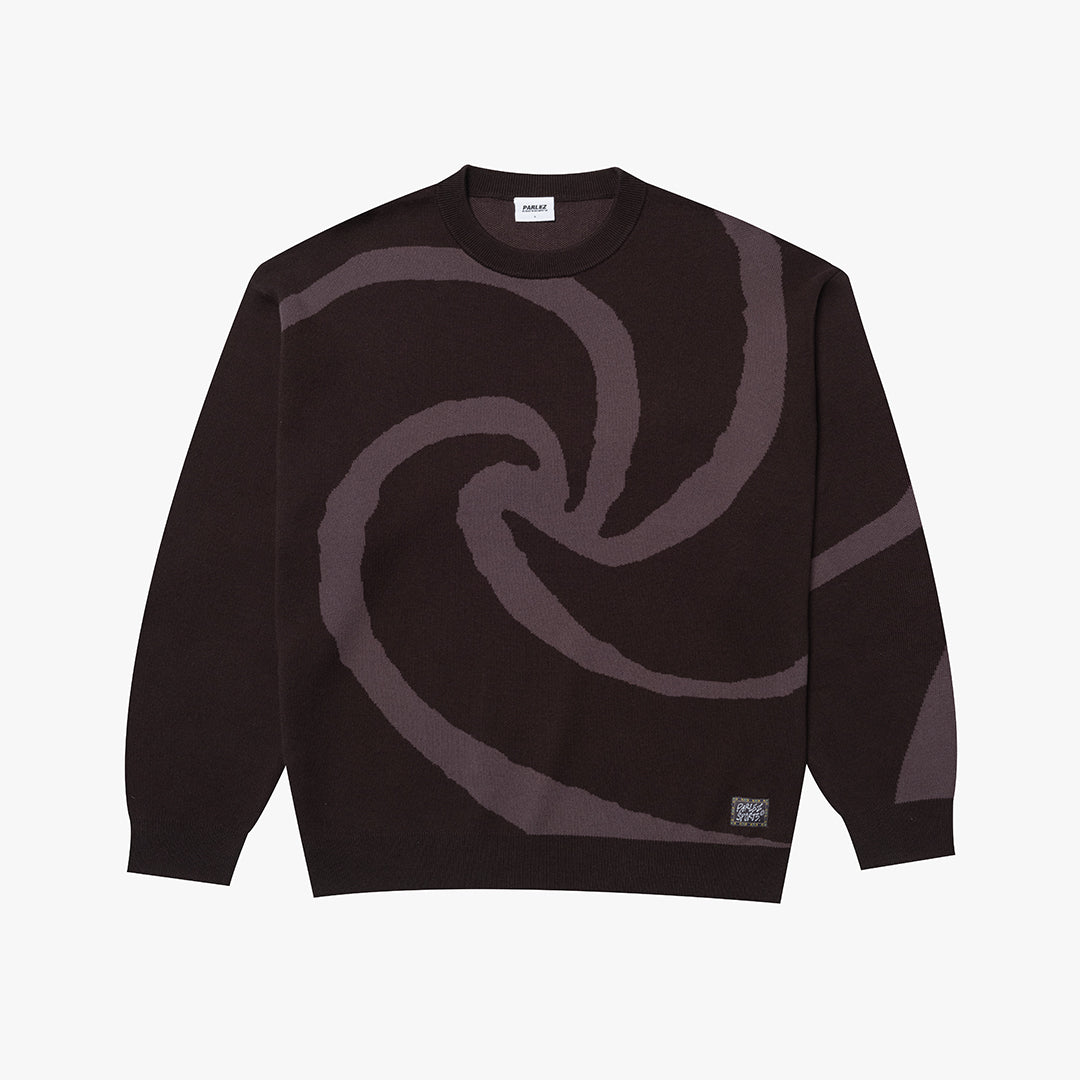 The Mens Pacific Knit Mellow Black from Parlez clothing