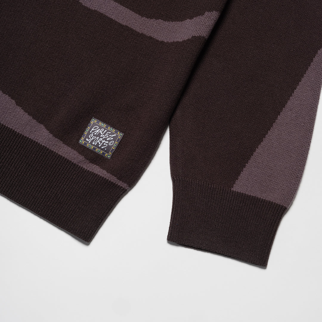 The Mens Pacific Knit Mellow Black from Parlez clothing