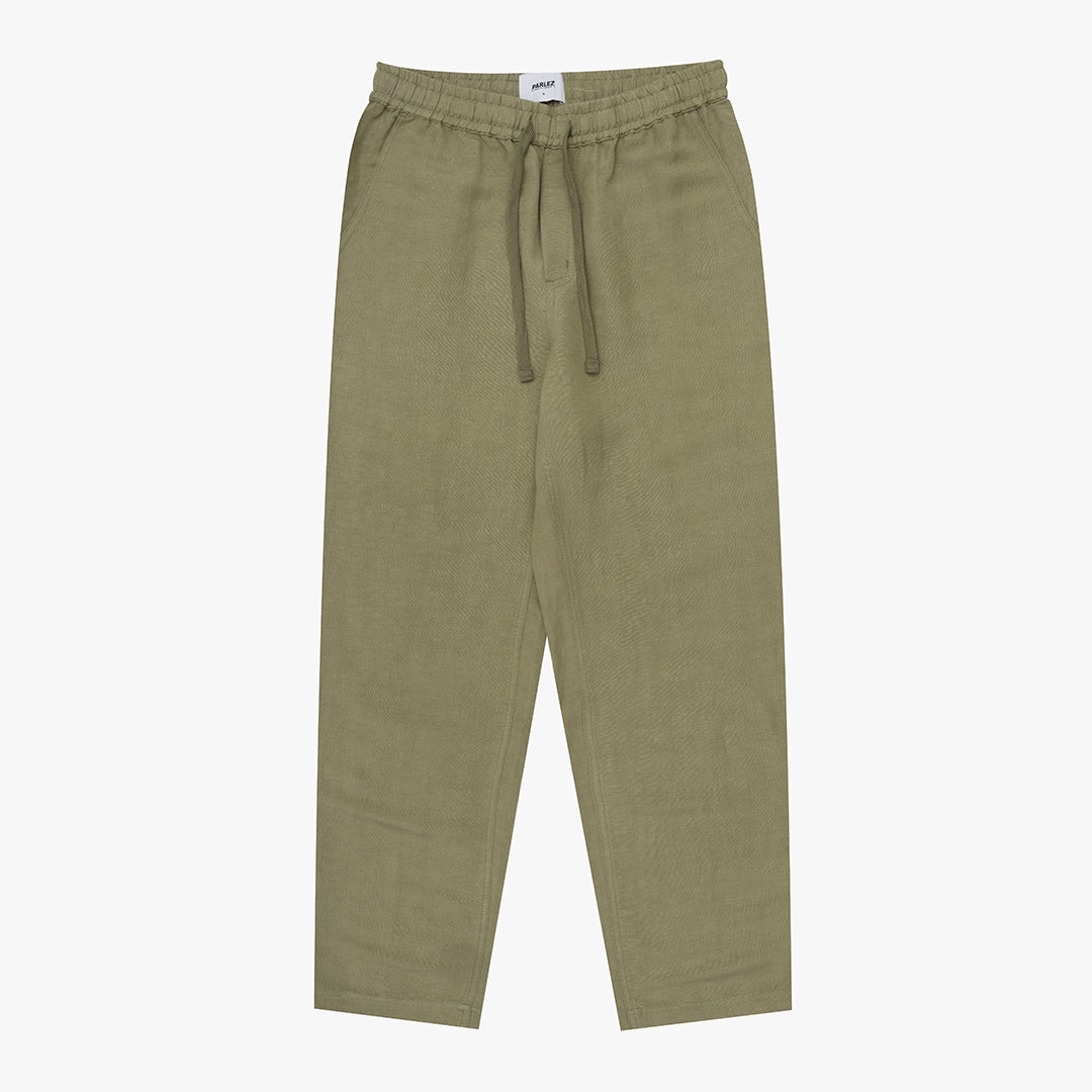 The Mens Stroll Trousers Khaki from Parlez clothing