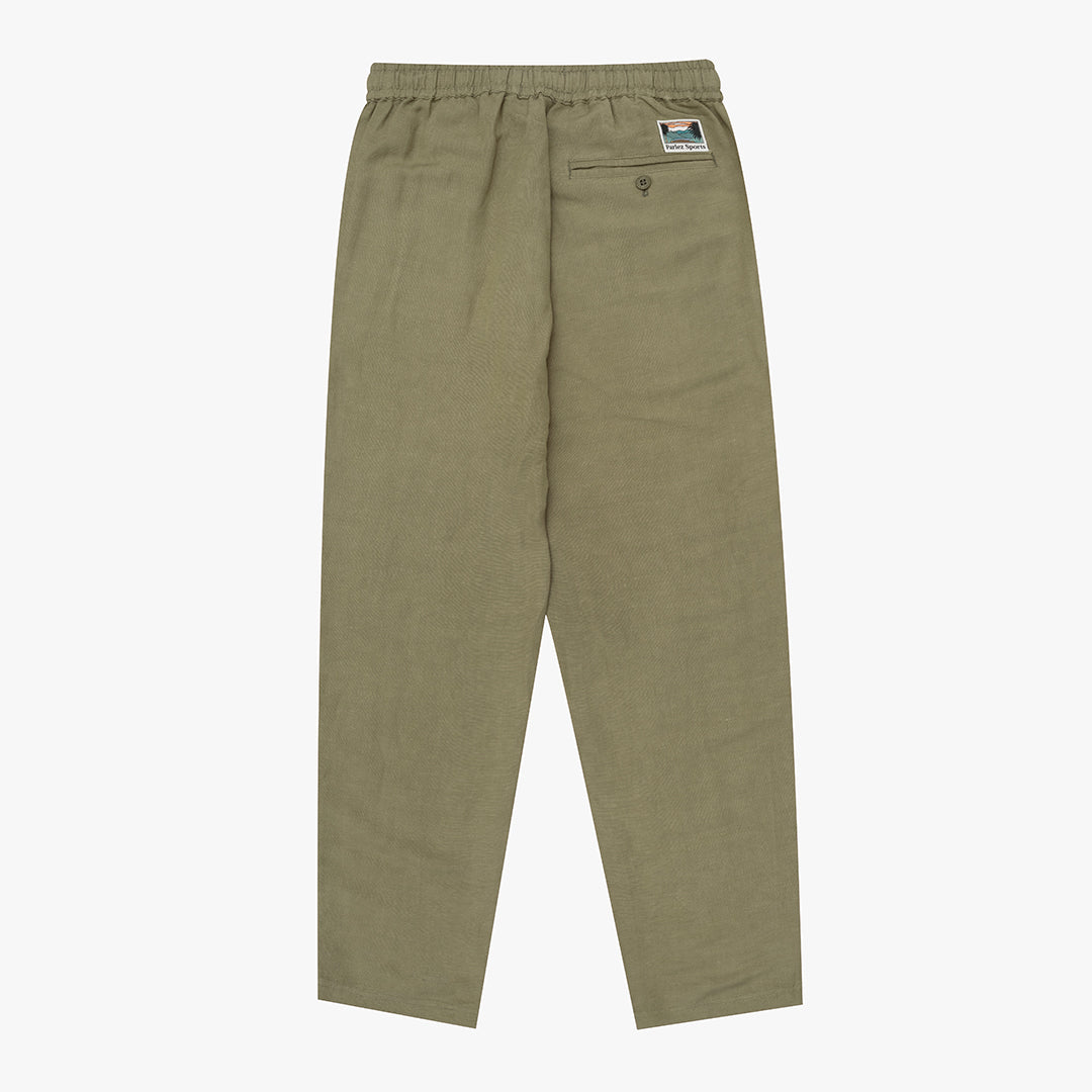 The Mens Stroll Trousers Khaki from Parlez clothing