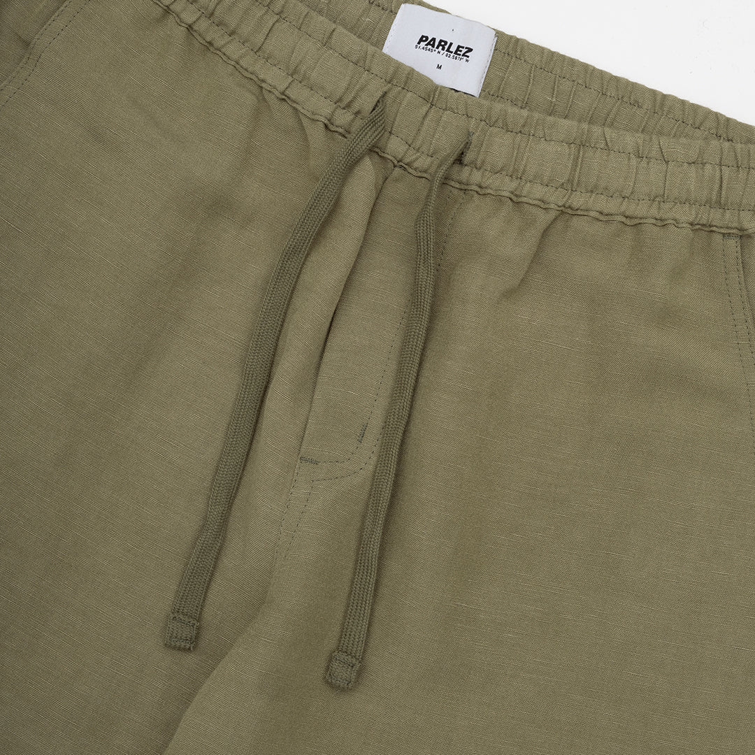 The Mens Stroll Trousers Khaki from Parlez clothing