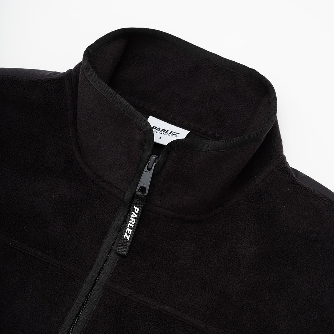 The Mens Summit Fleece Black from Parlez clothing