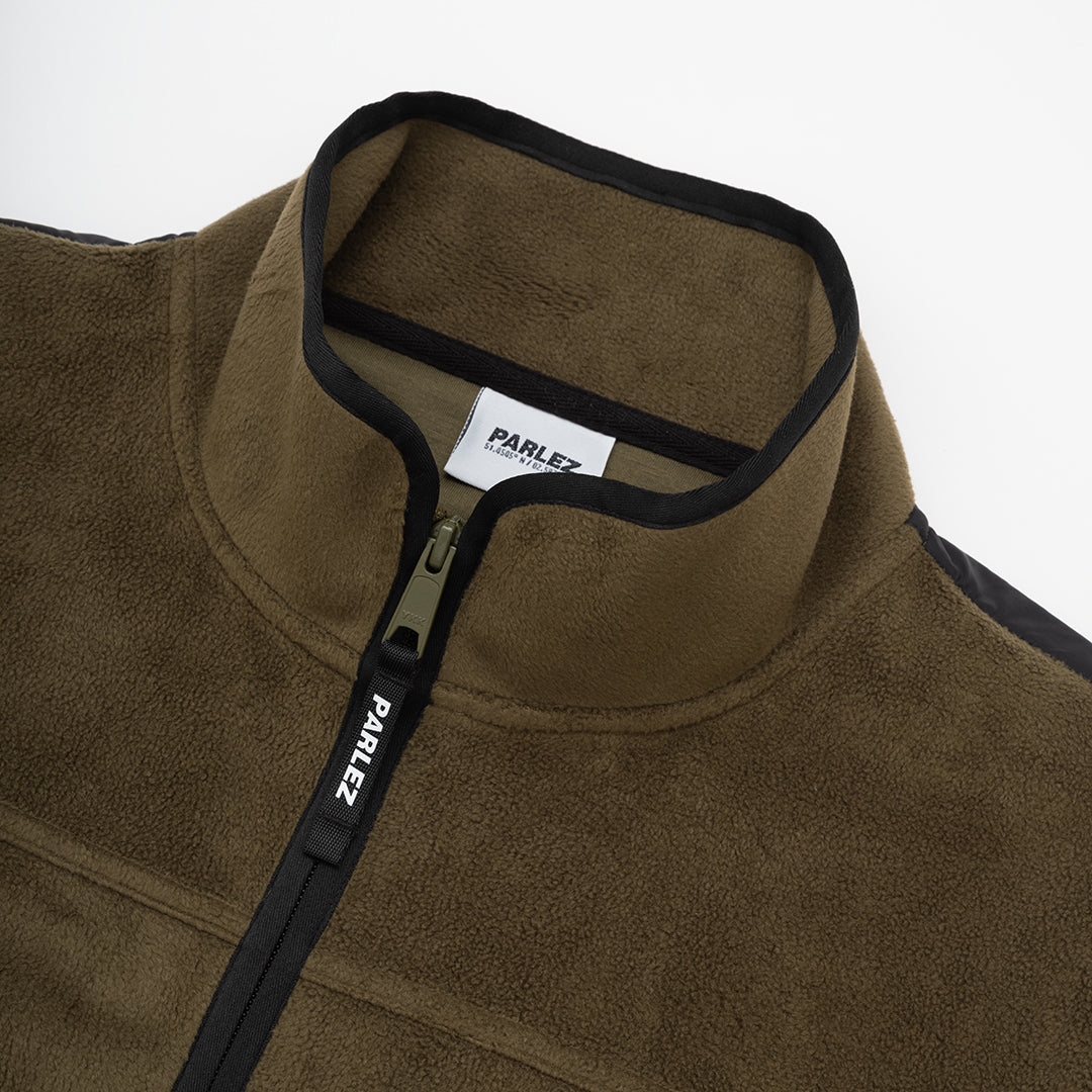 The Mens Summit Fleece Moss from Parlez clothing
